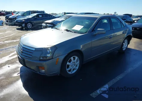 2005 Cadillac Cts Standard из США, поврежденный, VIN 1G6DP567150168495